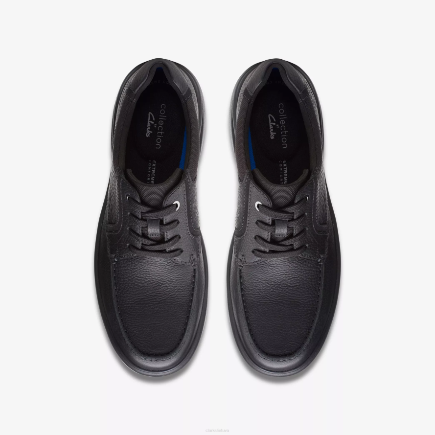 Clarks bradley vibracija H2XV702 juoda velkama oda