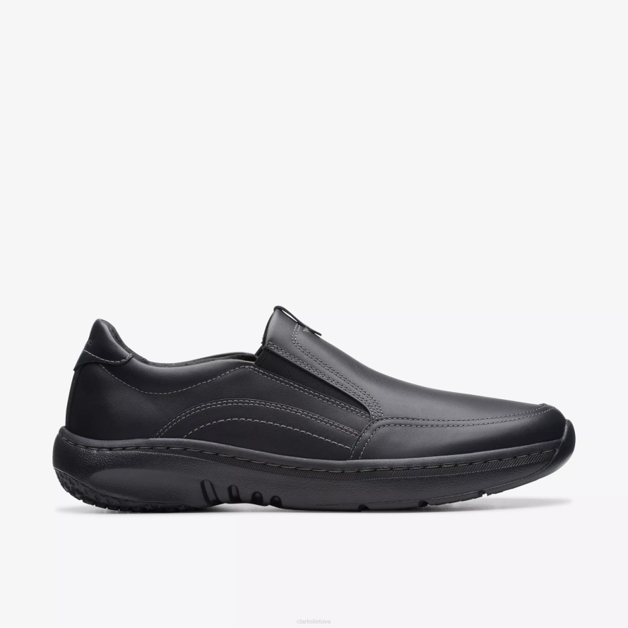 Clarks clarks pro žingsnis H2XV727 juoda oda