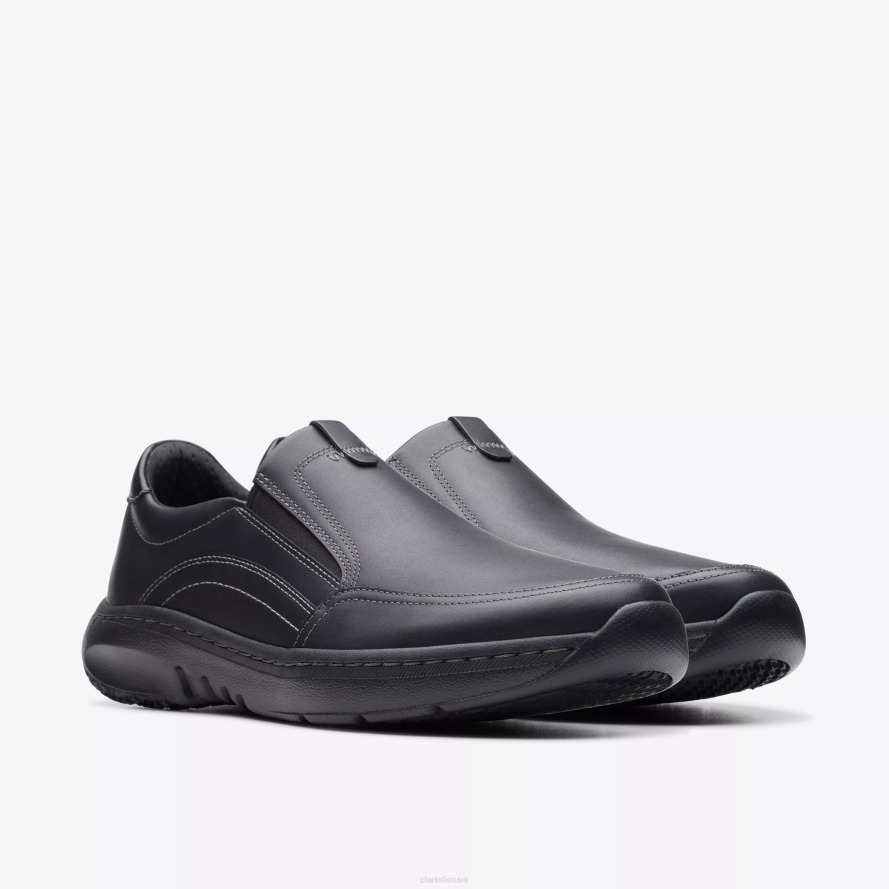 Clarks clarks pro žingsnis H2XV727 juoda oda