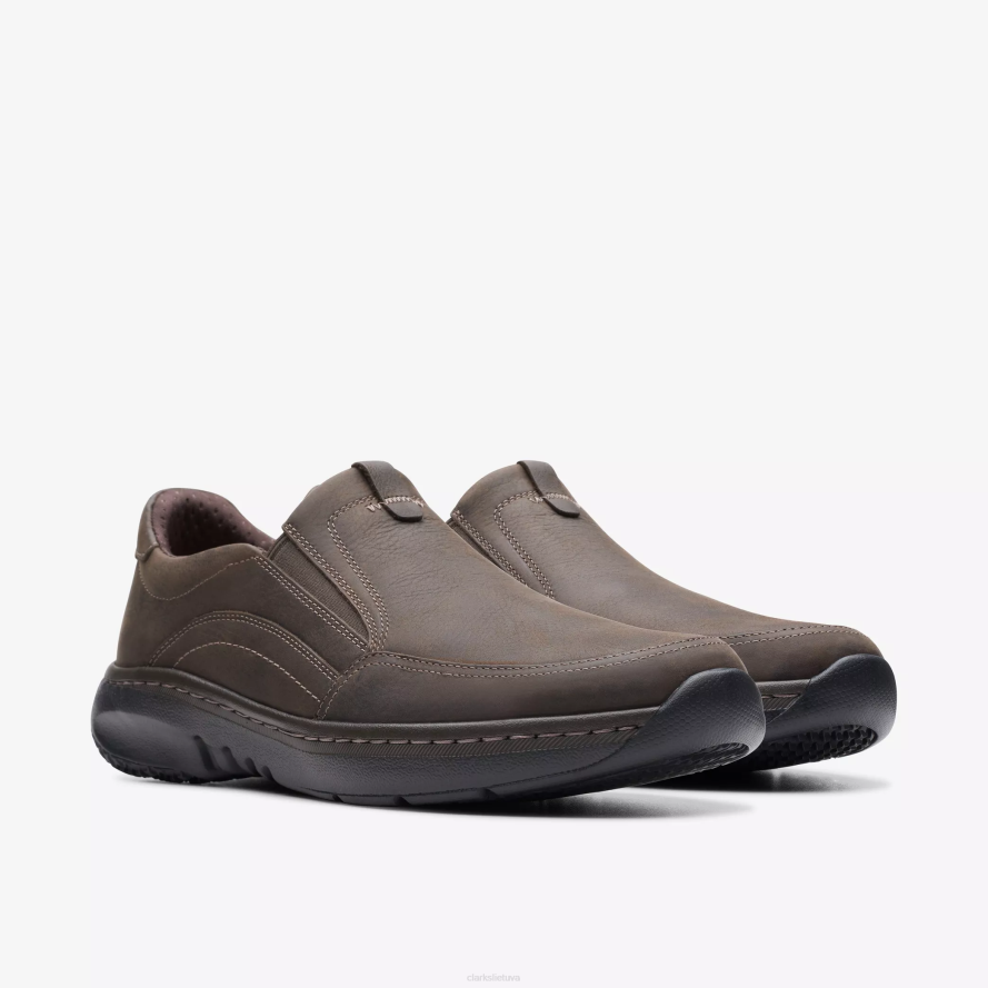 Clarks clarks pro žingsnis H2XV728 tamsiai rudos spalvos nukrito