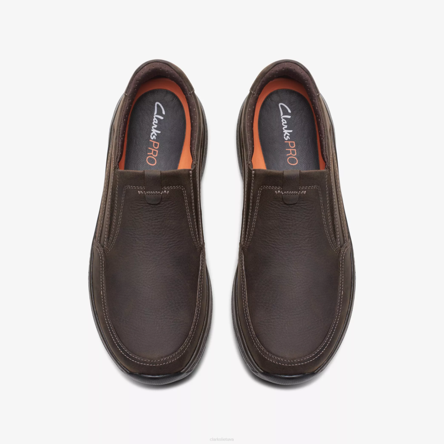 Clarks clarks pro žingsnis H2XV728 tamsiai rudos spalvos nukrito