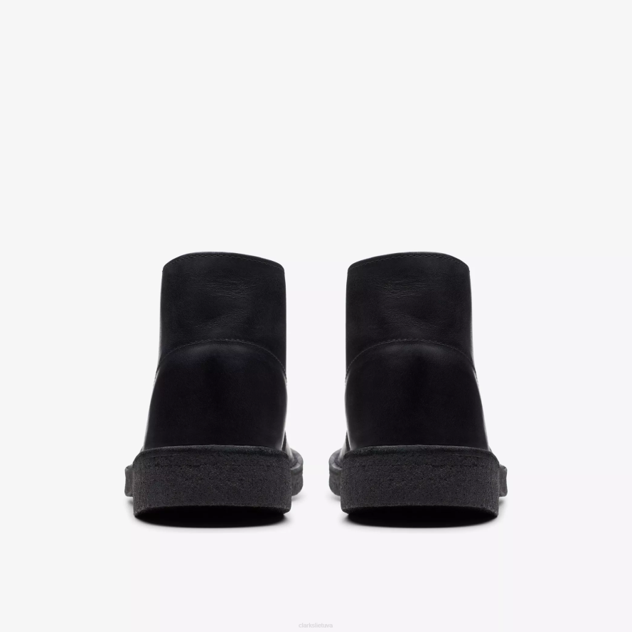 Clarks dykumos batas H2XV729 juodai poliruotas