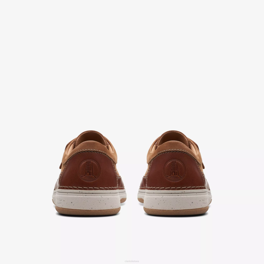 Clarks gamta 5 lo H2XV769 tamsaus įdegio derinys