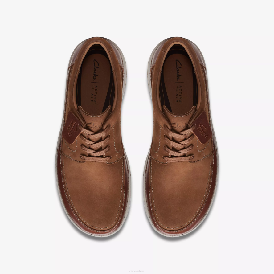 Clarks gamta 5 lo H2XV769 tamsaus įdegio derinys