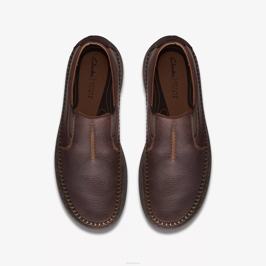 Clarks gamta 5 pasivaikščiojimas H2XV770 tamsiai rudas derinys