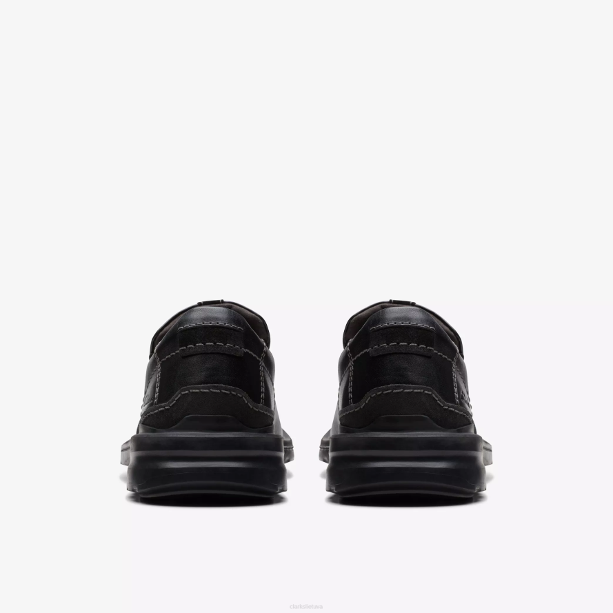 Clarks geslerio žingsnis H2XV743 juoda oda