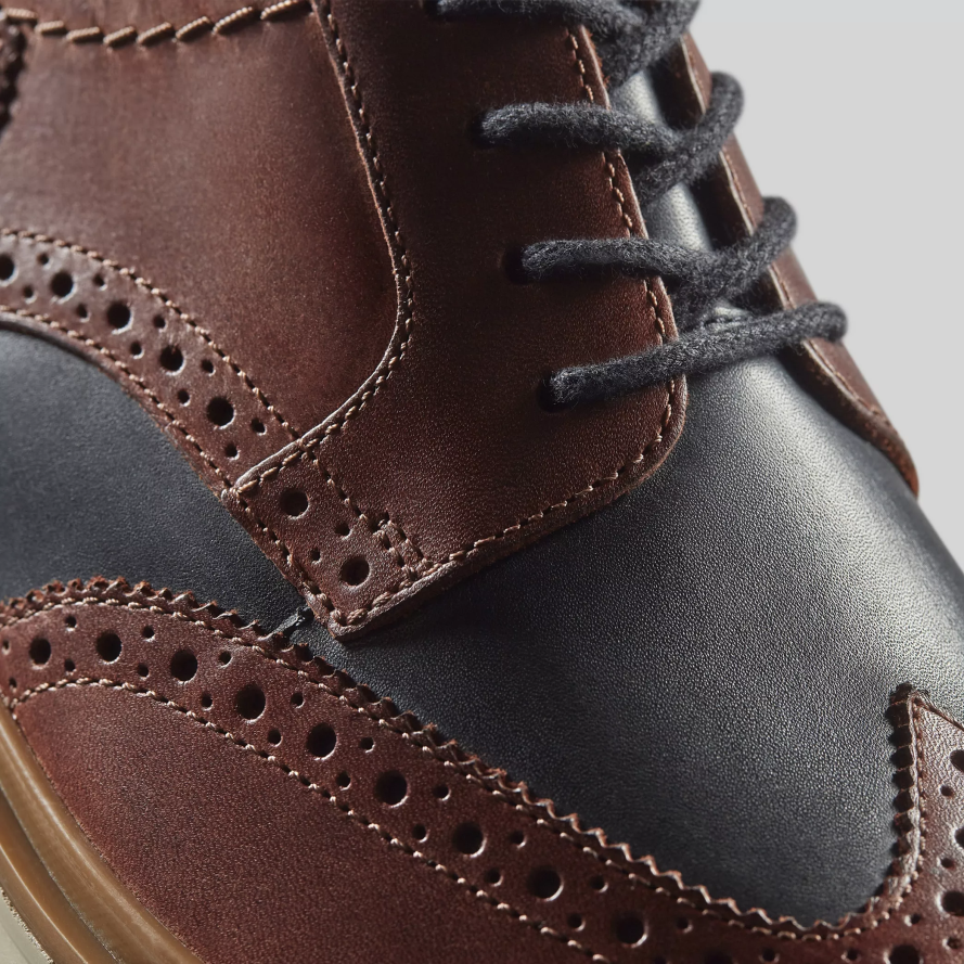 Clarks kantrijos sparnas H2XV716 britiško įdegio derinys