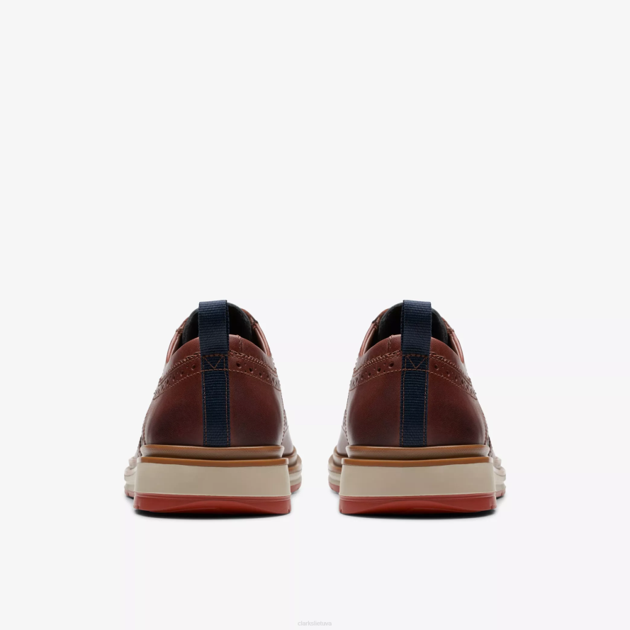 Clarks kantrijos sparnas H2XV716 britiško įdegio derinys