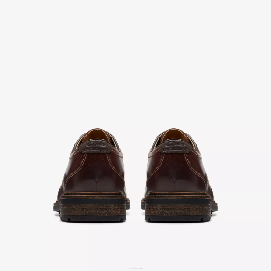 Clarks un shire žemas H2XV739 rudos odos