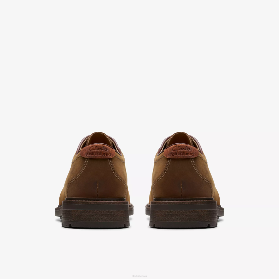 Clarks un shire žemas H2XV740 bičių vaško oda