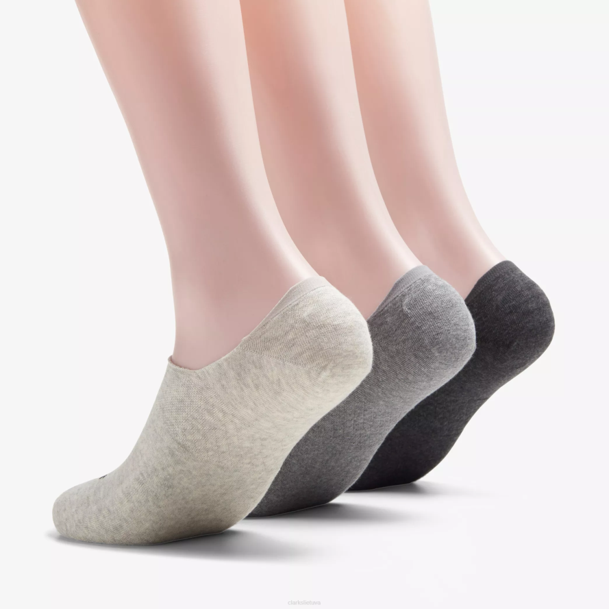 Clarks 3 pakuočių įdėklai H2XV956 daugiaspalvis