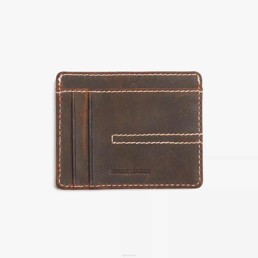 Clarks salo leitonas H2XV949 rudas