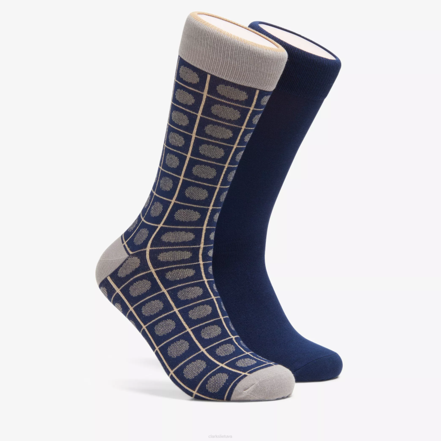 Clarks suknelės naujovė H2XV967 tamsiai mėlyna