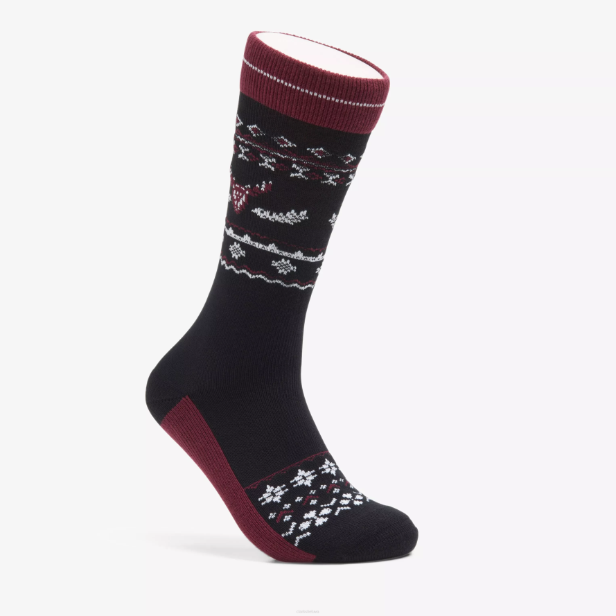 Clarks vyrų žiemos įgula H2XV964 bordo