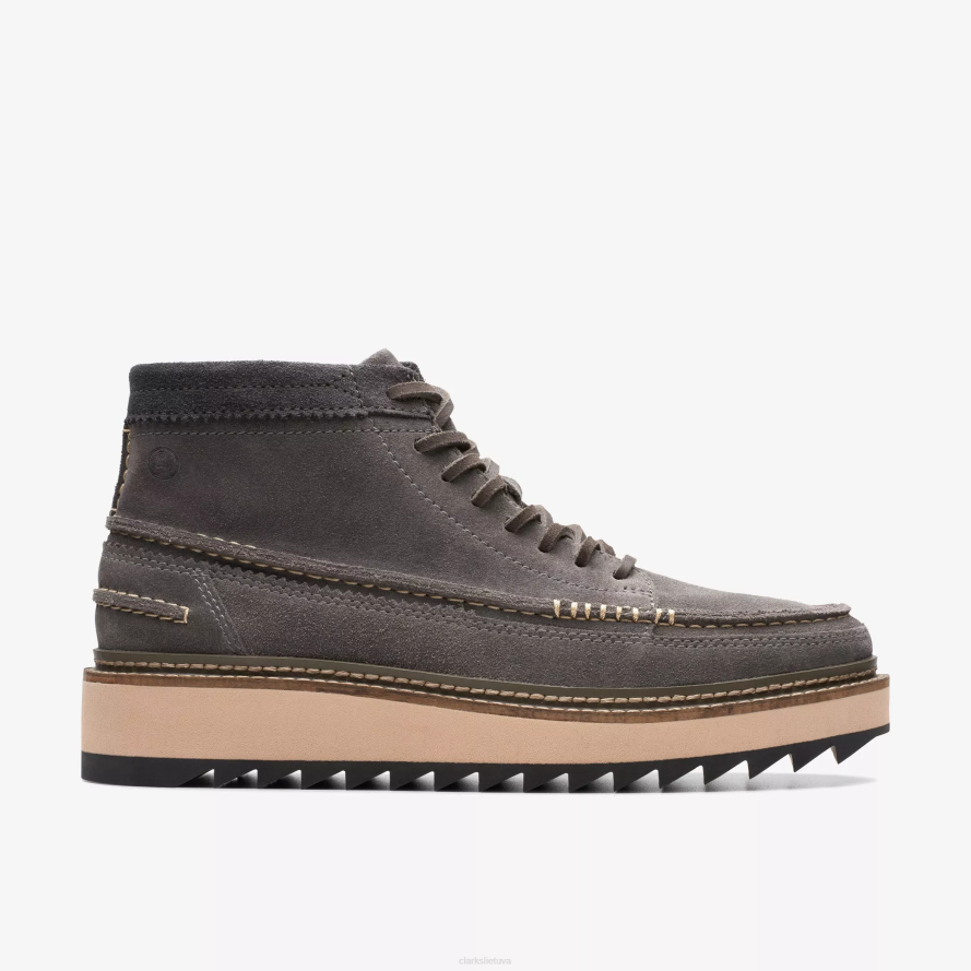 Clarks Clarkhill vidurys H2XV920 tamsiai pilka zomša