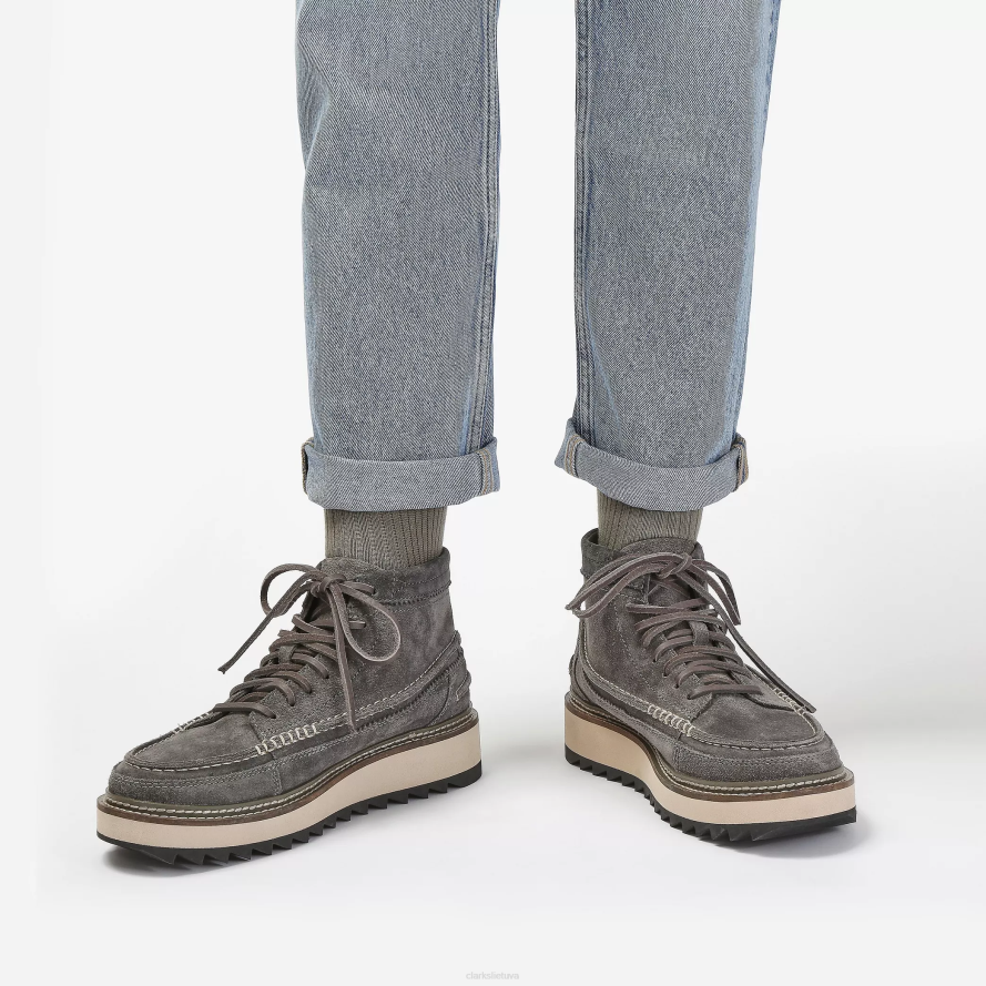 Clarks Clarkhill vidurys H2XV920 tamsiai pilka zomša