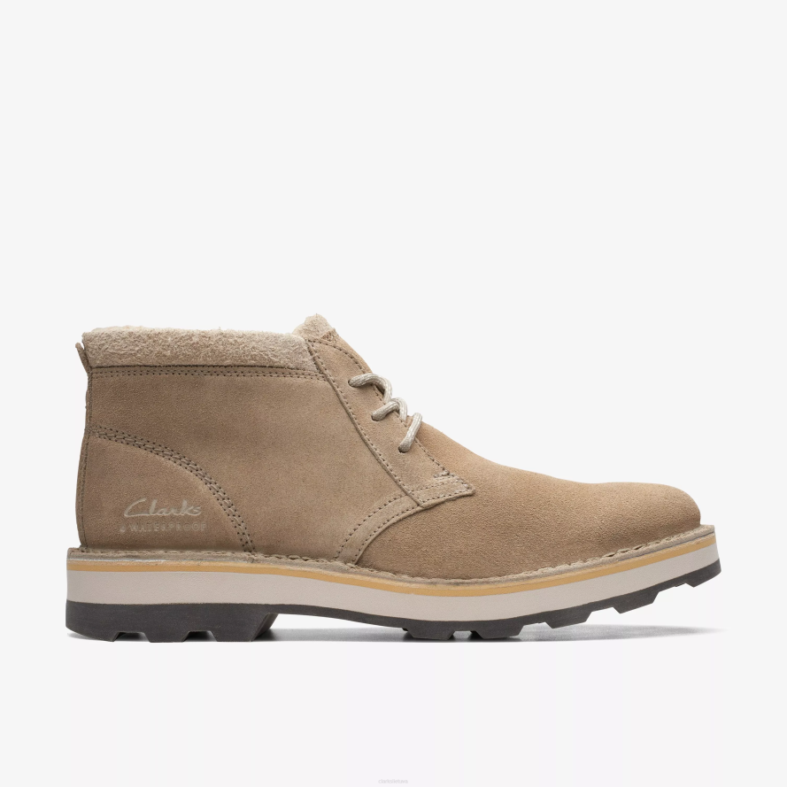 Clarks Corston db atsparus vandeniui H2XV926 šiltas smėlis