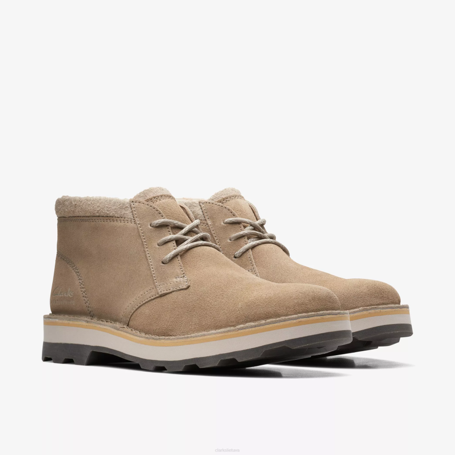 Clarks Corston db atsparus vandeniui H2XV926 šiltas smėlis