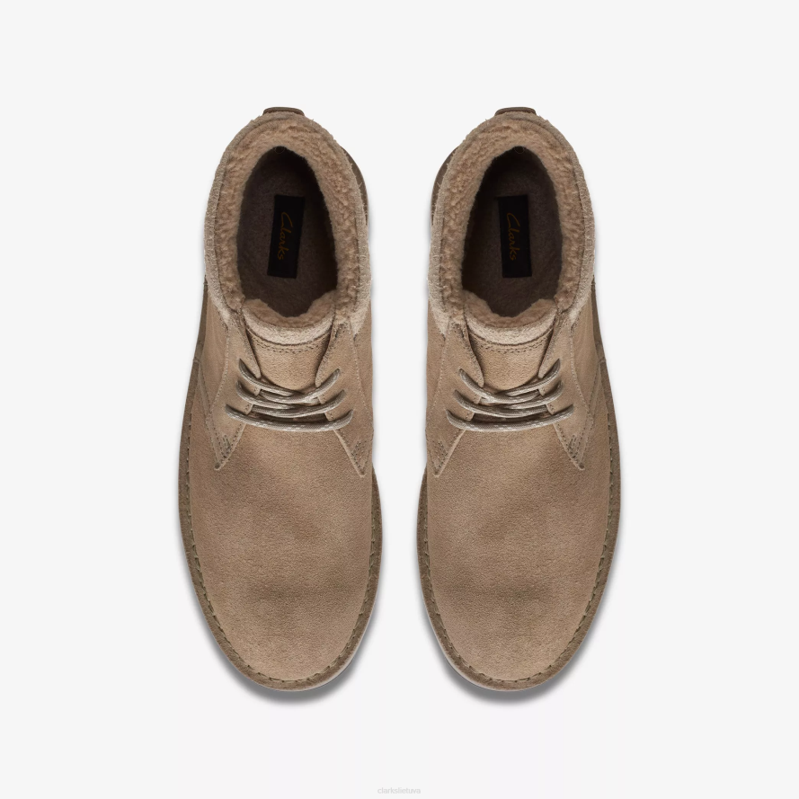 Clarks Corston db atsparus vandeniui H2XV926 šiltas smėlis