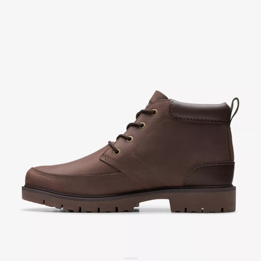 Clarks Rossdale vidurys H2XV903 ruda šilta oda