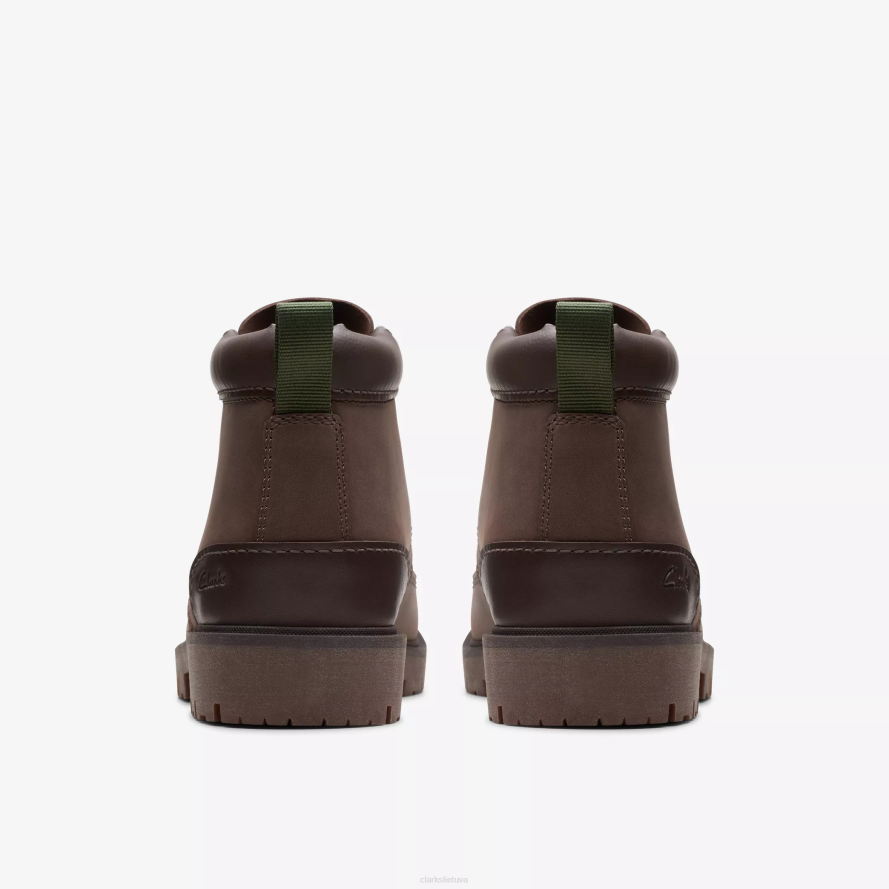 Clarks Rossdale vidurys H2XV903 ruda šilta oda