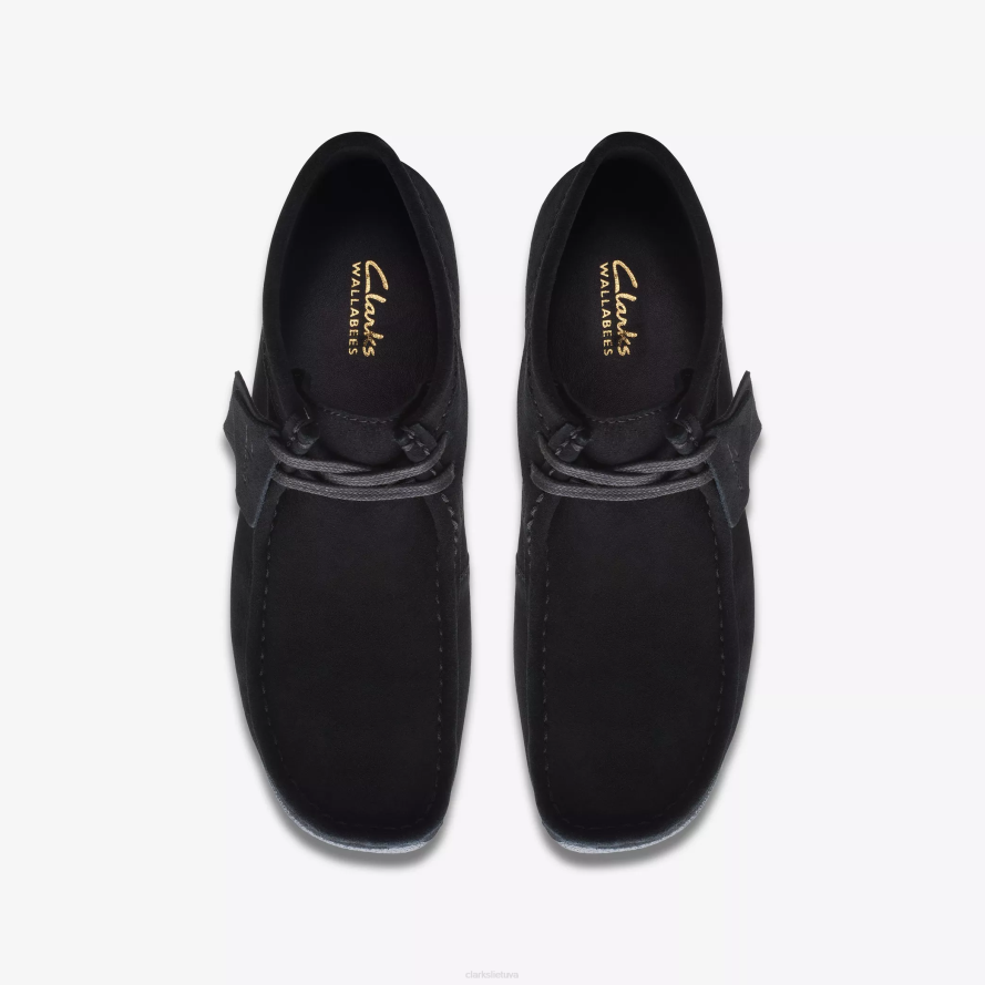Clarks Wallabee evo batai H2XV912 juoda zomša