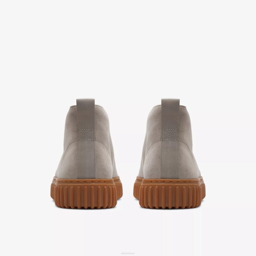 Clarks torhill dykumos batai H2XV905 šviesiai pilka zomša