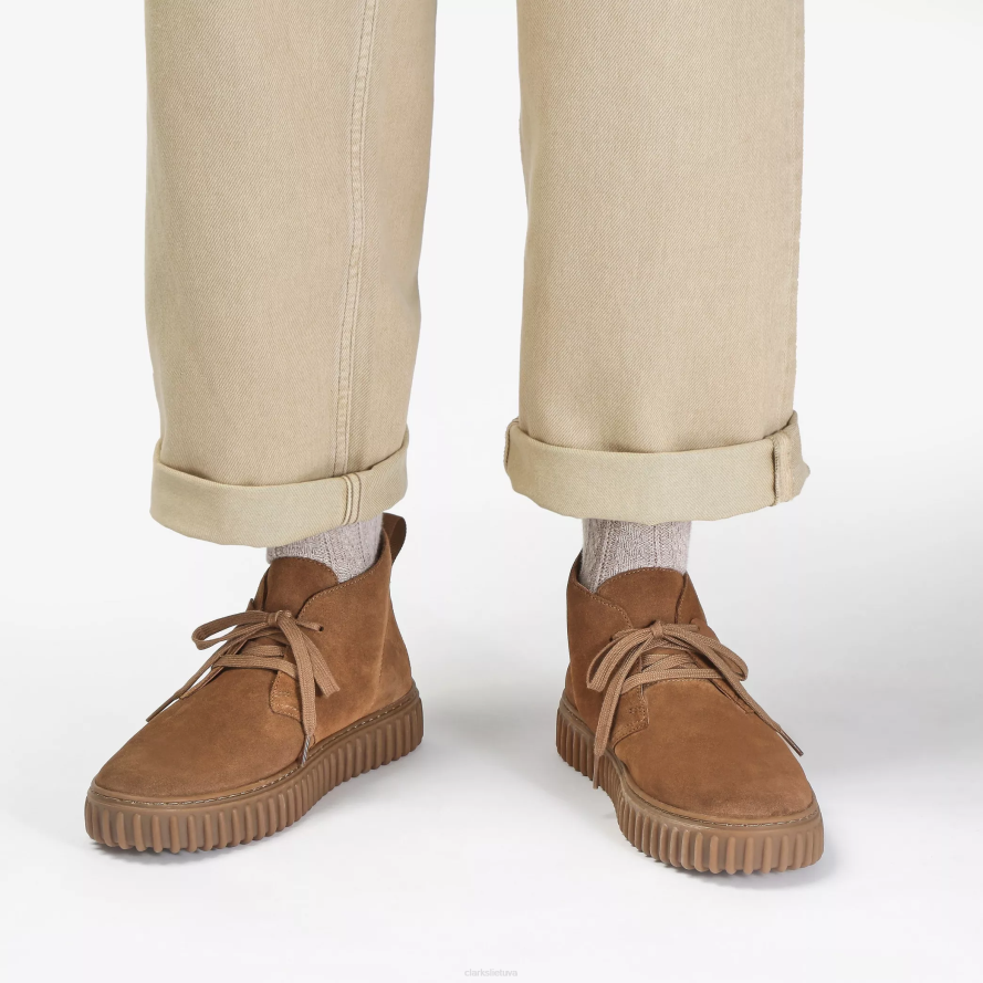 Clarks torhill dykumos batai H2XV906 konjako zomša