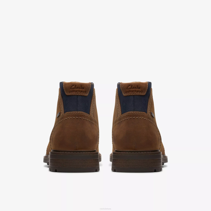 Clarks un shire hi, atsparus vandeniui H2XV913 rudos odos