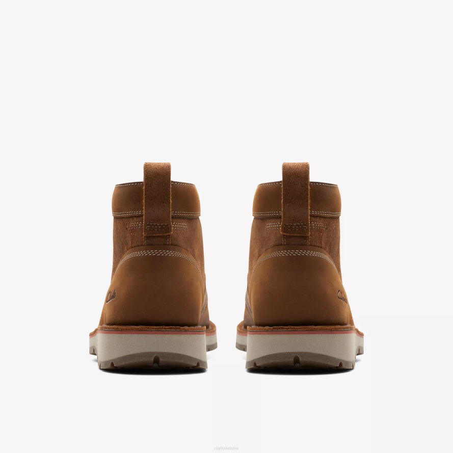 Clarks žvyro viršus H2XV915 rudos odos