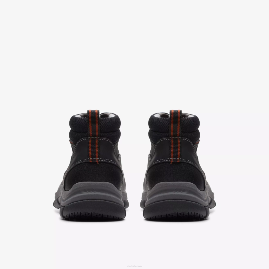 Clarks walpath užtrauktukas H2XV908 juoda oda