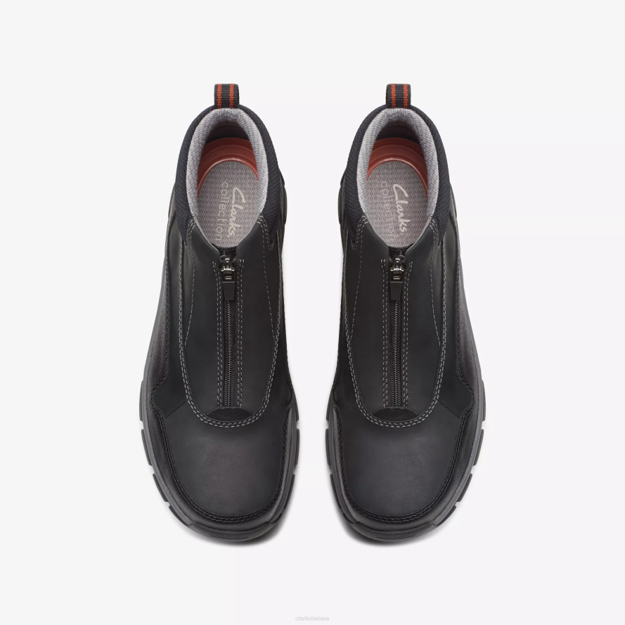 Clarks walpath užtrauktukas H2XV908 juoda oda