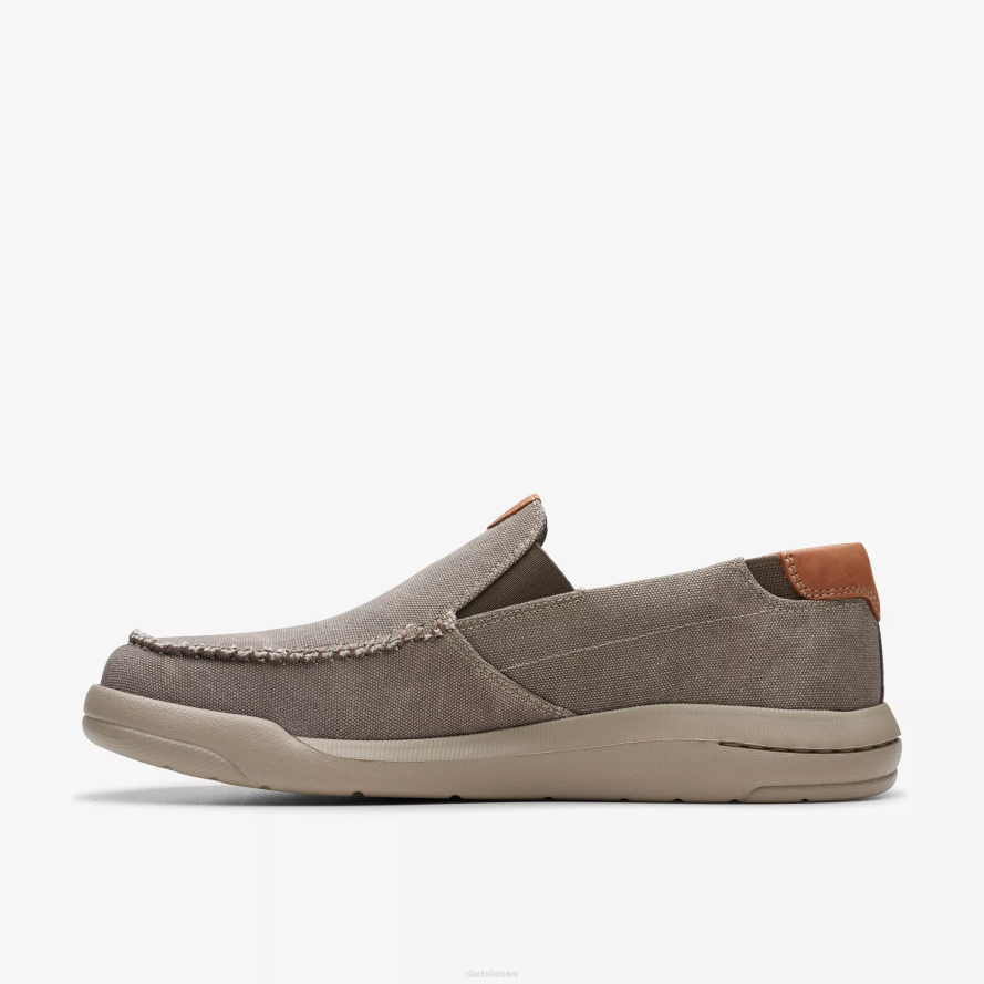 Clarks „driftlite“ žingsnis H2XV898 taupe drobė