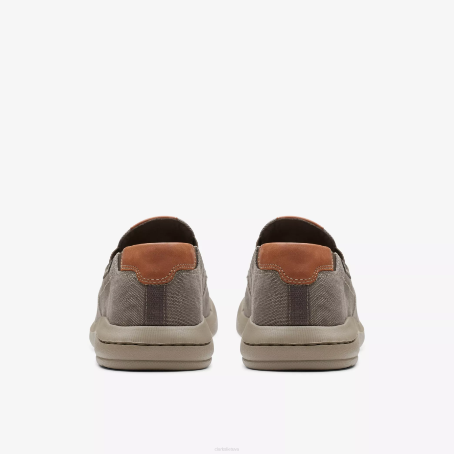 Clarks „driftlite“ žingsnis H2XV898 taupe drobė