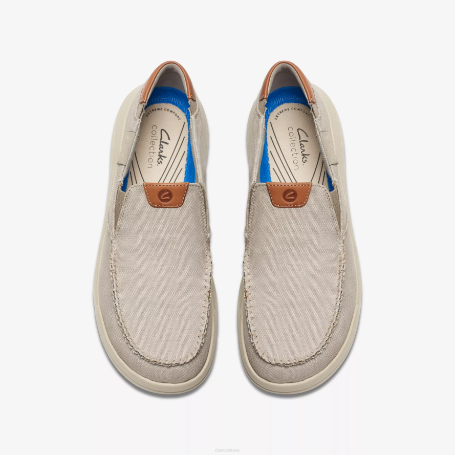 Clarks „driftlite“ žingsnis H2XV899 šviesiai pilkos spalvos derinys