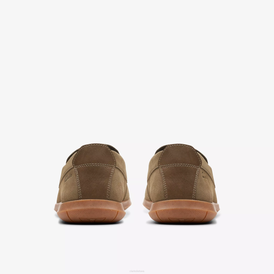 Clarks flexway žingsnis H2XV891 alyvuogių zomšos