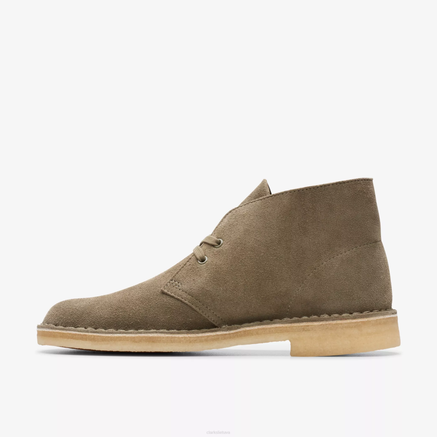 Clarks dykumos batas H2XV801 blyški chaki zomša