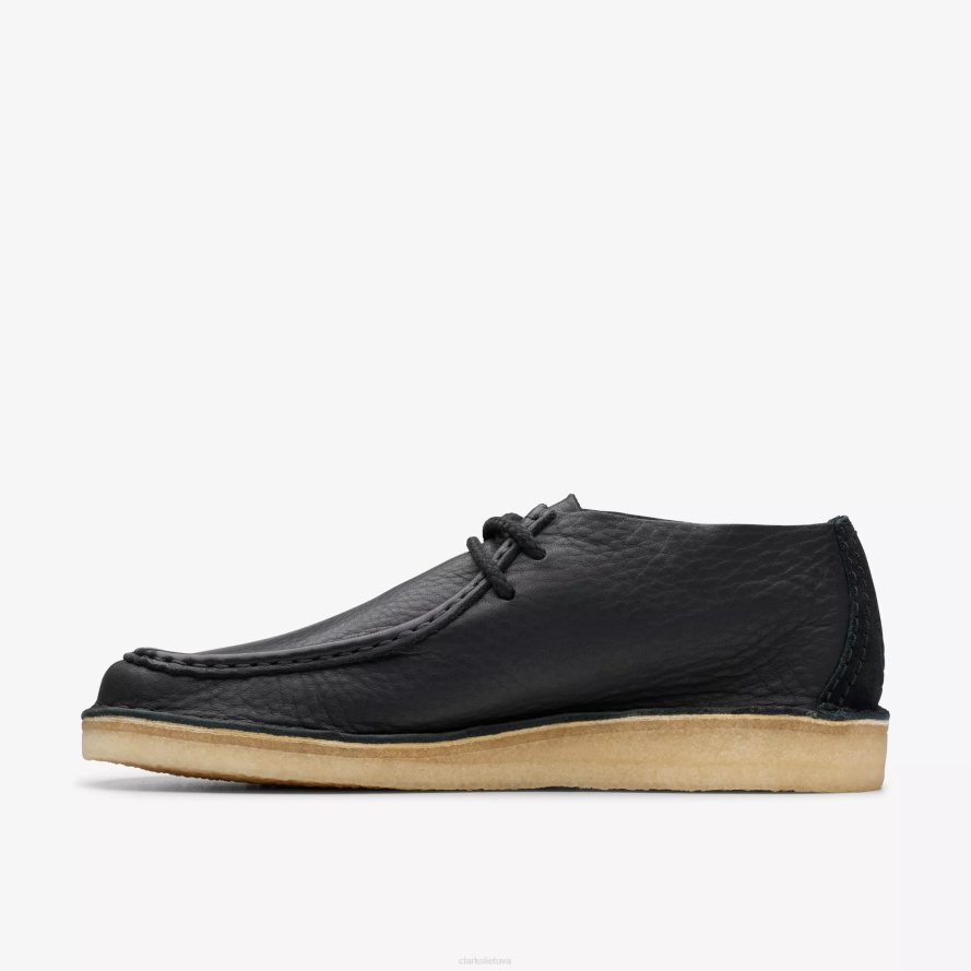 Clarks dykumos klajoklis H2XV802 juoda oda