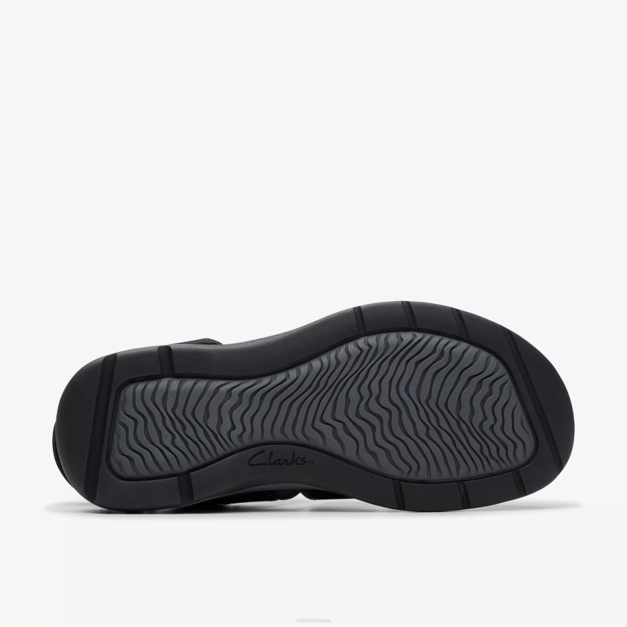 Clarks Saltvėjaus įlanka H2XV886 juoda oda