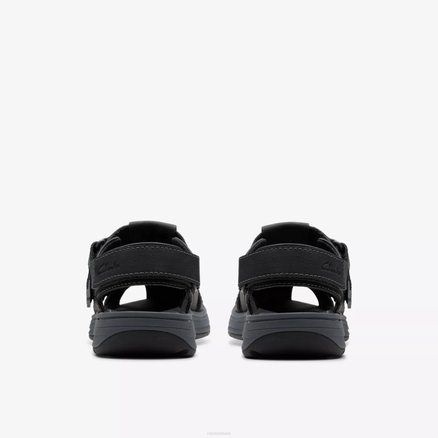 Clarks Saltvėjaus įlanka H2XV886 juoda oda