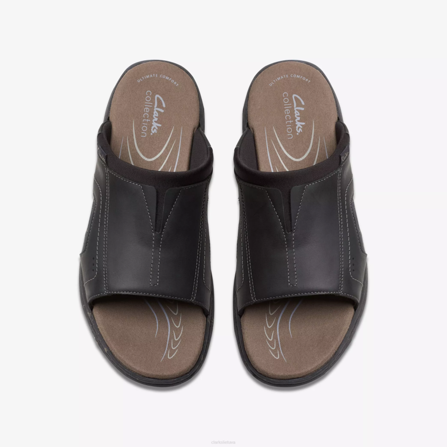 Clarks Walkfordo grupė H2XV870 juoda oda