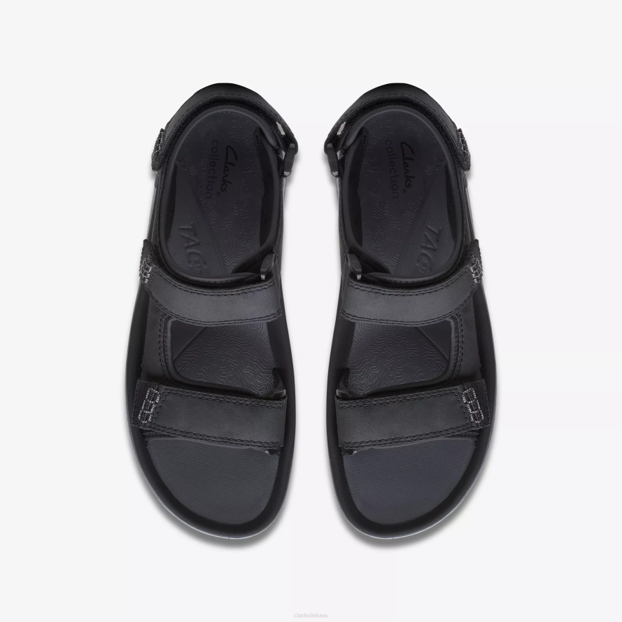 Clarks Wesley įlanka H2XV876 juodas