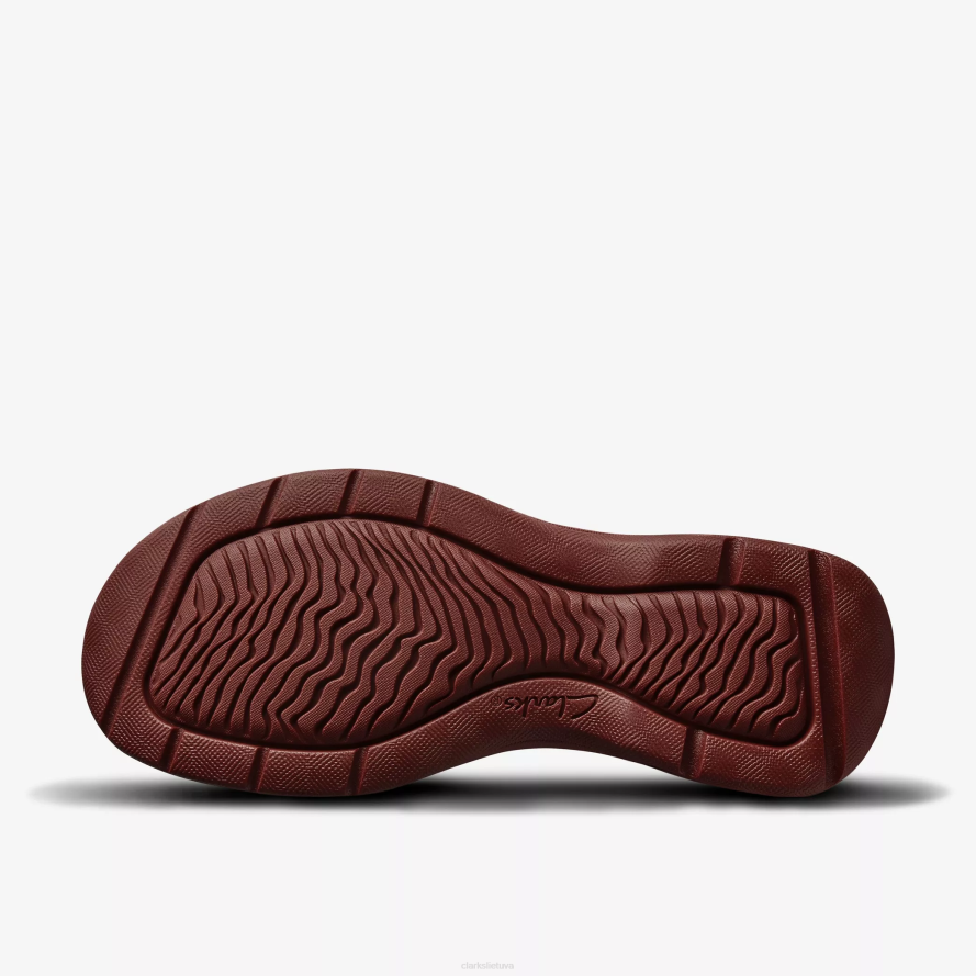 Clarks martine rose vyriški sandalai 2 H2XV869 jaučio kraujo tekstilė