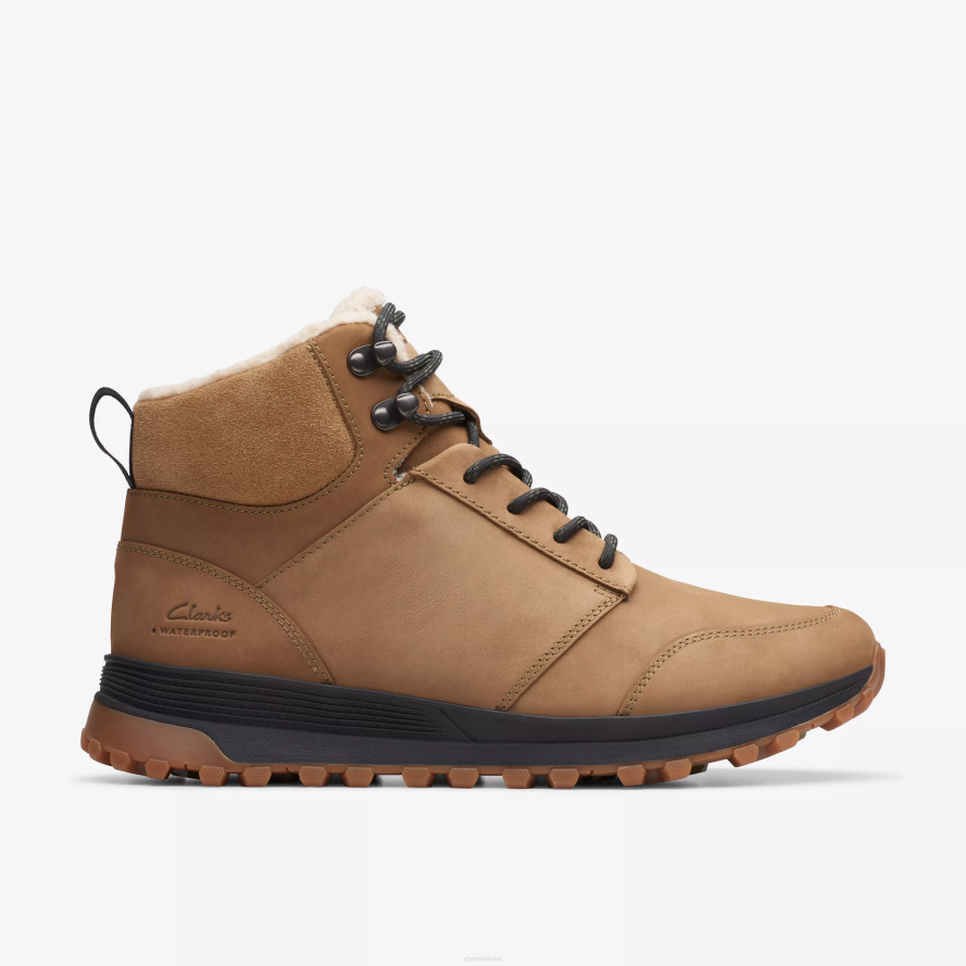Clarks atl trek up atsparus vandeniui H2XV859 šiltas tamsus smėlis