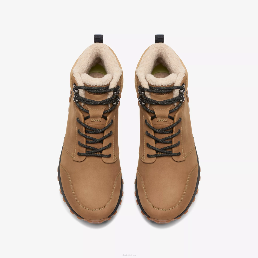Clarks atl trek up atsparus vandeniui H2XV859 šiltas tamsus smėlis