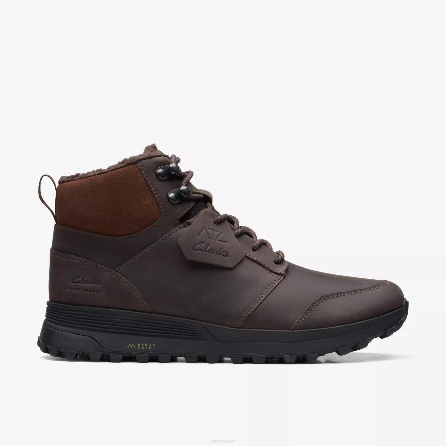 Clarks atl trek up atsparus vandeniui H2XV860 ruda šilta oda