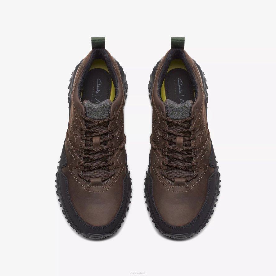 Clarks atl walk go atsparus vandeniui H2XV861 tamsiai ruda oda