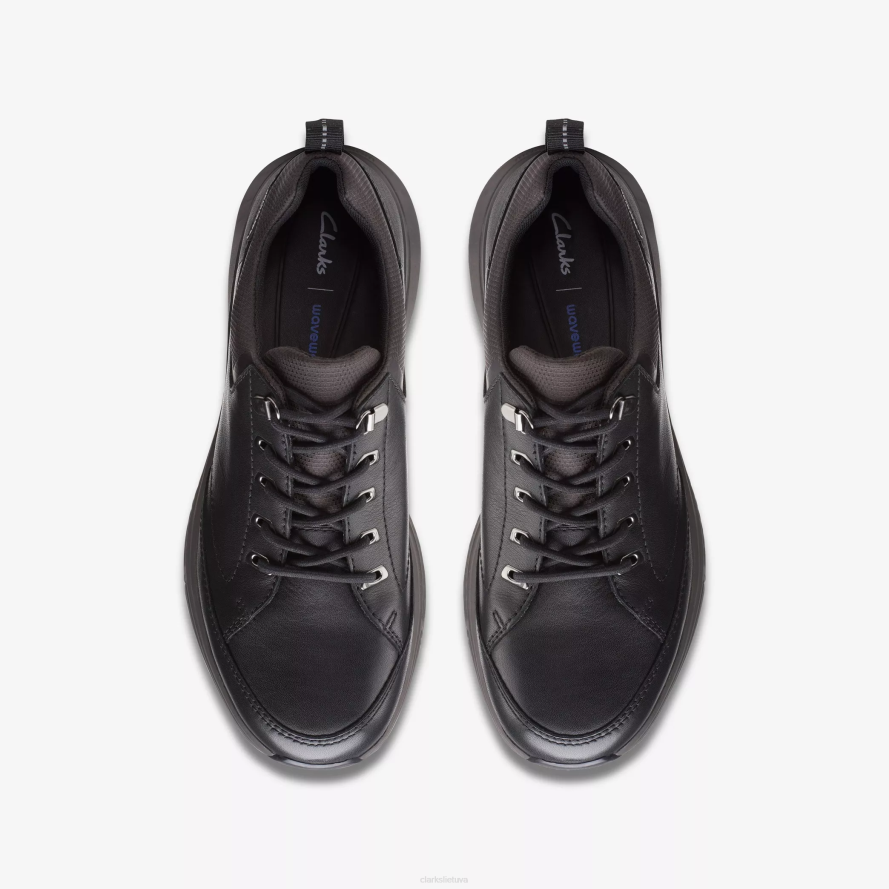 Clarks banga 2.0 vibracija H2XV850 juoda oda