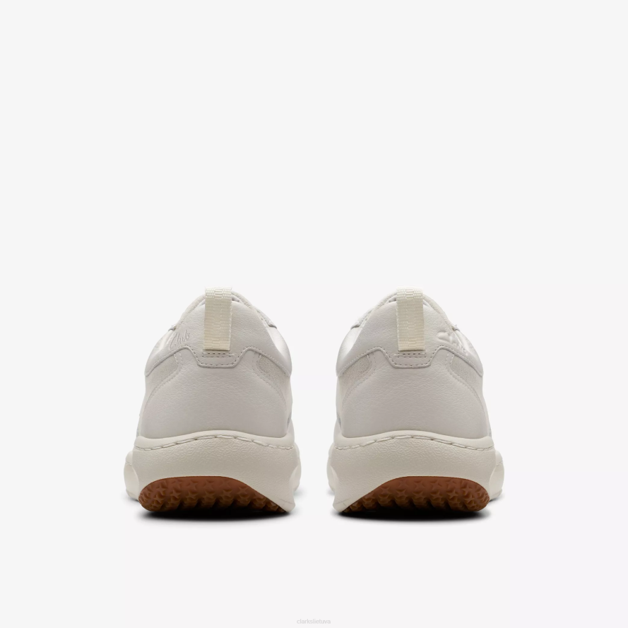 Clarks clarks pro nėriniai H2XV825 balta oda