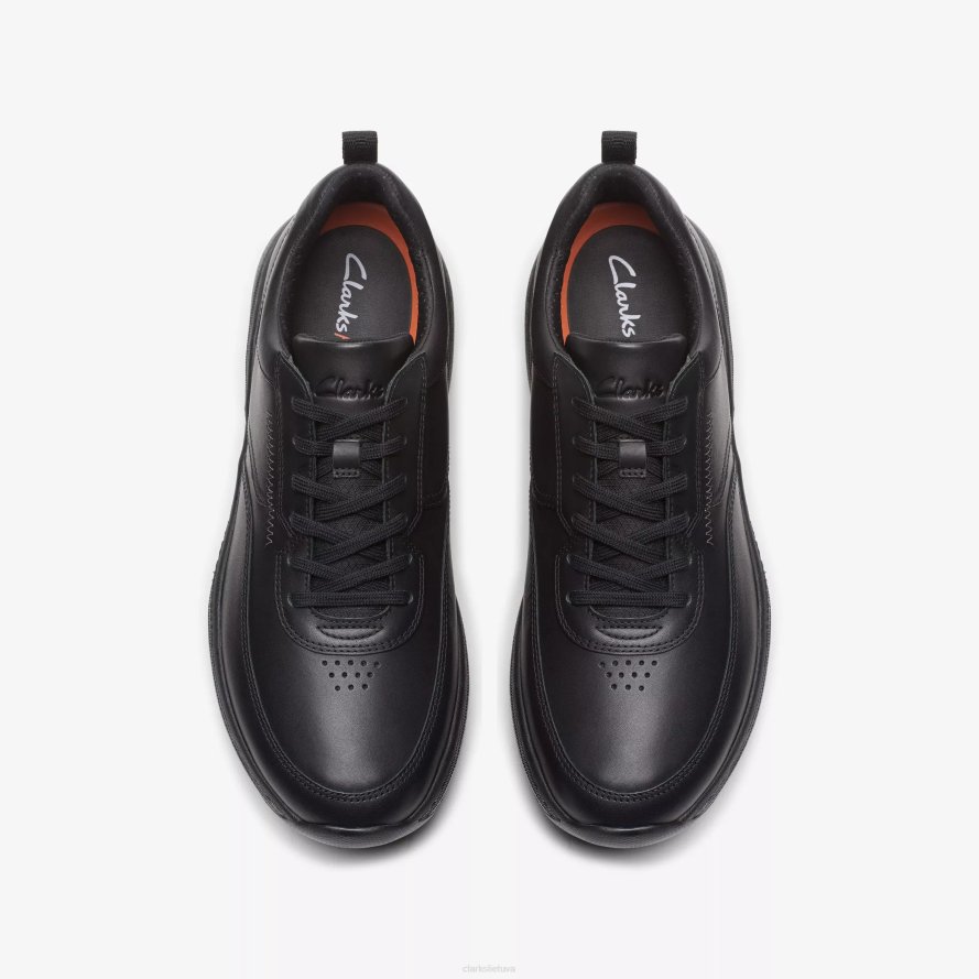 Clarks clarks pro nėriniai H2XV826 juoda oda